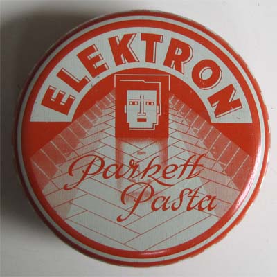 Elektron Parkett Pasta, Blechdose