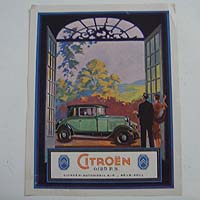 original Werbung - Citroen - Oldtimer - 1927