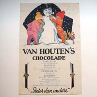 Van Houtens's Chocolade - 1927 