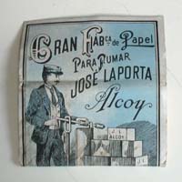 Jose Laporta, Alcoy, Zigarettenpapier