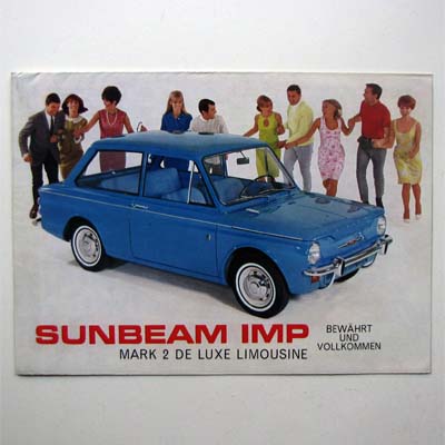 Sunbeam Imp, Rootes, Autoprospekt