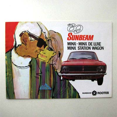 Sunbeam minx station wagon, Autoprospekt
