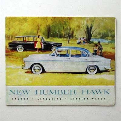 New Humber Hawk, Autoprospekt