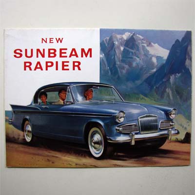 Sunbeam Rapier, Autoprospekt