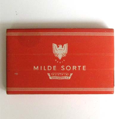 Milde Sorte, Austria Tabakwerke, um 1930