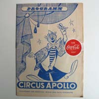 Zirkus Apollo, Programmheft, Wien