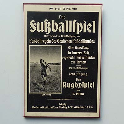 Das Fussballspiel, Rugbyspiel, Regeln, 1925