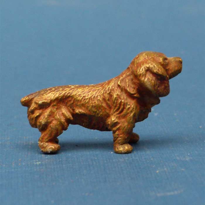 Hund, kleine Bronze, alt