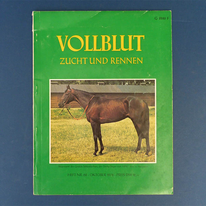 Vollblut - Zucht und Rennen, Pferde, Zeitschrift, 1976