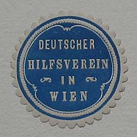 Werbe- bzw. Verschlussmarke, Deutscher Hilfsverein
