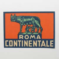 Hotel Continentale, Rom, Italien, Hotel-Label