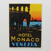 Hotel Monaco, Venezia, Italien, Hotel-Label