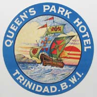 Queen's Park Hotel, Trinidad, B.W.I.