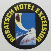 Rosatsch Hotel Excelsior, St. Moritz, Schweiz