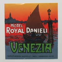 Hotel Royal Danieli, Venezia, Italien, Label