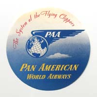 Pan American World Airways, Fluglinie, Label