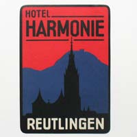 Hotel Harmonie, Reutlingen, Deutschland, Hotel-Label