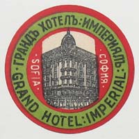 Grand Hotel Imperial, Sofia, Bulgarien