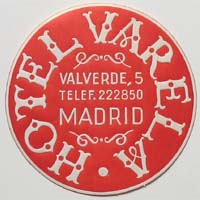 Hotel Varela, Madrid, Spanien, Hotel-Label