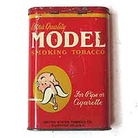 Model Smoking Tobacco, Hochformat