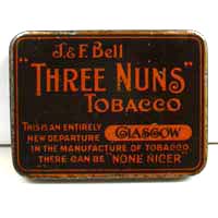J.&F. Bell, Three Nuns Tobacco, Glasgow