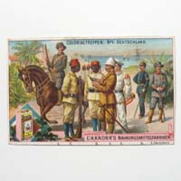 Colonialtruppen Deutschland, Knorr, Reklamebild