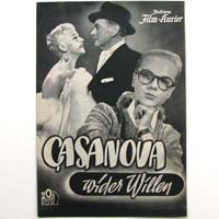 Casanova wider Willen, Ginger Rogers, Filmprogramm
