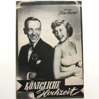 Königliche Hochzeit, Fred Astaire, Filmprogramm