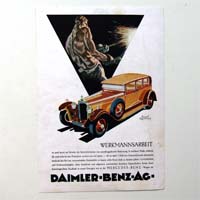 Daimler-Benz, Werbegrafik, Cucuel Offelsmeyer, 1928