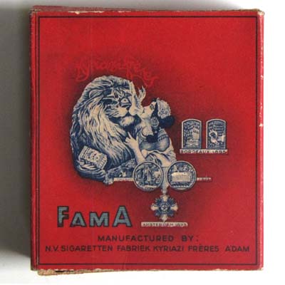 Fama, Kyriazi Freres, Löwenfrau, Cigaretten