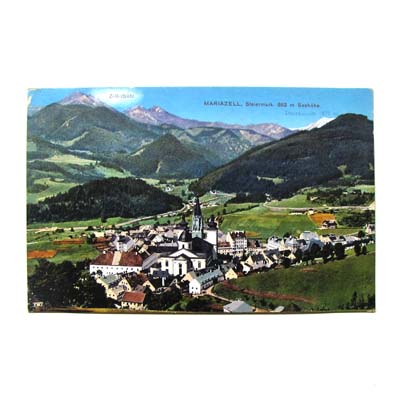 Mariazell, Steiermark, alte Ansichtskarte