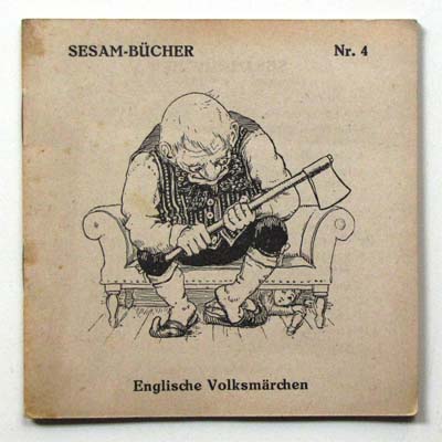 Englische Volksmärchen, Sesam-Bücher Nr. 4, 1922