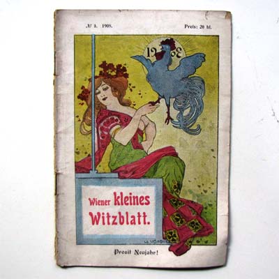 Wiener kleines Witzblatt, Nr. 1, 13. Jahrgang, 1908