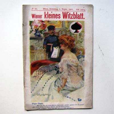 Wiener kleines Witzblatt, Nr. 49, 8. Jahrgang, 1903