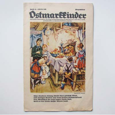 Ostmarkkinder, Kinderzeitschrift, Heft 4 - 1937/38