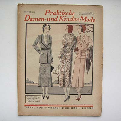 Praktische Damen- und Kinder-Mode, Zeitschrift, 1931