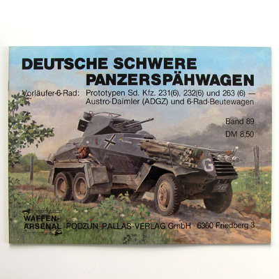 6-Rad-Panzerspähwagen, Podzun Band 89, H. Scheibert