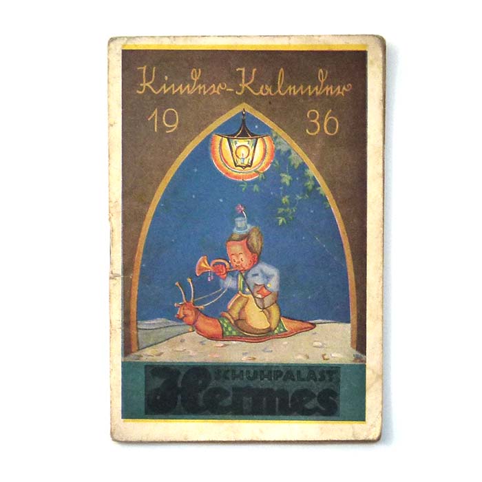 Kinderkalender, Schuhpalast Hermes, 1936