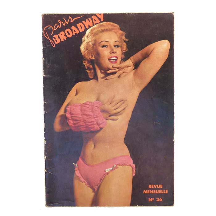Paris broadway, Erotik-Zeitschrift, Nr. 36