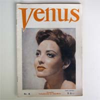 Venus, Nr. 8, alte Erotikzeitschrift, ca. 1950