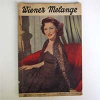 Wiener Melange, 1949, altes Unterhaltungsmagazin