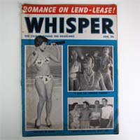 Whisper, Nr. 4, 1954, US-Unterhaltungsmagazin