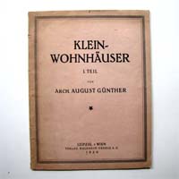 Klein-Wohnhäuser, August Günther, 1920