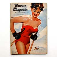 Wiener Magazin, 1954, altes Unterhaltungs-Magazin