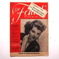Dr. Faust, alte Erotik-Zeitschrift, Kraus, 1950