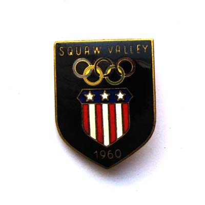 Winter-Olympiade, Squaw Valley 1960, Anstecknadel