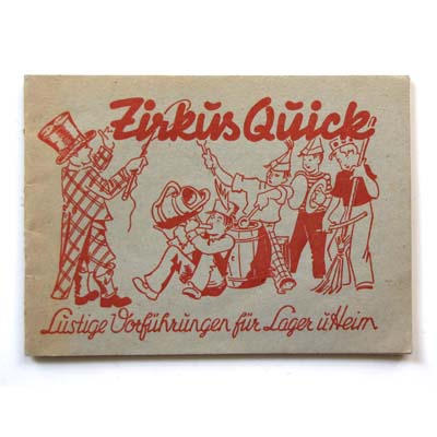 Zirkus Quick, Aufführungsleitfaden, Quick's Taschenb.