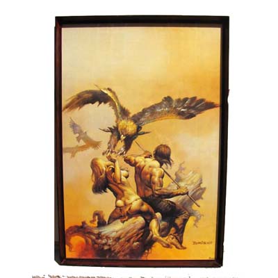 The Broken Sword, Boris Vallejo, Verkerke Poster, 1979