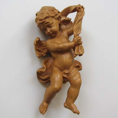 Engel / Putto, Holz geschnitzt