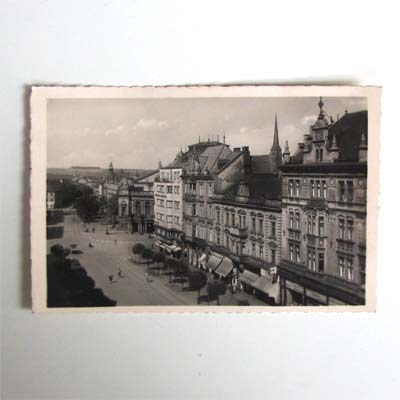 Klattauer Straße, Pilsen, Plzeò, alte Ansichtskarte